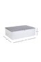 سترة لحاف ذات قاعدة رمادية من Mega Size Stuff&Things مقاس 74x46x22 - 5