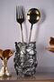 Countertop Spoon Holder Modern Countertop Spoon Holder Decorative Vertical Spoon Holder Antique Silver Color Model 16