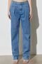 Straight Fit Straight Cut 100% Cotton Regular Waist Light Blue Jean Jeans
