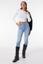 High Rise Skinny Fit Denim Stretchy High Waist Jean Jeans - 3