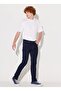 Men Slim Fit Solid Stretchable Tapered Jeans, Navy - 3