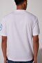 Loose Fit 100% Cotton Crew Neck White T-Shirt - 5