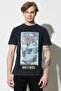 Loose Fit Comfortable Cut 100% Cotton Crew Neck Black T-Shirt