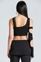 S2013 Single Sleeve Low-cut String Blouse - 5