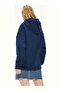 Fleece Hooded Wide Cut Tjw Rosette Sweatshirt - 3