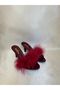Furry Bridal Slippers - 2