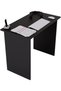 Simple Modern Black Desk 80cm – Minimalist Home & Office Workstation for Study, Laptop & Decor - 4