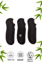 Bamboo Sneaker Invisible Seamless Sports 3-Piece Unisex Socks - Breathable