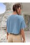 Colorful Oversized Cropped T-Shirt - 4