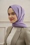 New Season Houndstooth Patterned Shawl - Perla Series Minimal Pattern Stylish Shawl Hijab Scarf