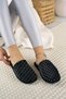 Women's Winter Slippers Black Plush Washable Daily Home Slippers Guest Dowry Bundle Bridal Slippers - 4