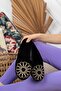 Black Women's Hittite House Slippers Winter Indoor Soft Sole Comfortable Slippers Embroidered Dowry Bundle Slippers - 2