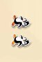 Children's Pencil Buckle Set with Double Penguin Figure - 3