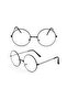 Unisex Black Harry Potter Anti Blue Ray Retro Metal Frame Clear Lens Glasses