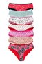 Cotton Wide Brim Lycra Patterned Bato Women's Panties Pack of 7