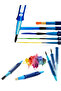 Faber No:4-8-10-12 Click&Go 4-Piece Watercolor Brush - 2