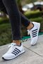 Men's Daily Comfortable Sole Comfort Lace-Up Light Flexible Walking Mesh Sneaker Sports Shoes - 3