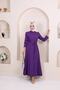Buttoned Roller Ferrace -purple