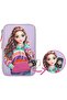 Joy 3 Compartment Trousse Pencil Case - Full Inside, New Collection - 2