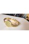 Flower of Life Symbol 520 and 777 Number Sequency Steel Handcuffs Bracelet