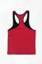 Hard Core Gym Fitness Tank Top Sports Tank Black Red - 2