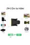 24+1 Dvi Male to HDMI Female Converter Dvi to HDMI Gold Tip - 3