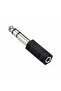 2 Pieces 3.5 Mm to 6.3 Mm Jack Converter Headphone Converter for Piano - 3