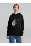 Hila Fashion Printed Plus Size Hooded Sweatshirt in Bright Colors - 2
