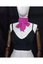 Luda Multi-Functional Chiffon Scarf Scarf Neck Tie 150*3 Fuchsia - 7