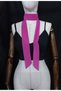 Luda Multi-Functional Chiffon Scarf Scarf Neck Tie 150*3 Fuchsia - 3
