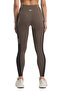 Lux High Waisted Colorblo Khaki Women's Leggings - 2