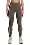 Lux High Waisted Colorblo Khaki Women's Leggings