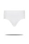 Girl's Cotton Ribbed Classic White Panties 6 Pcs -312