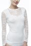 Women's Modal Lace Long Sleeve Top -2231 - 2