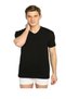 Men's Triple Ribbed V-Neck Undershirt Sweat0107 - 3