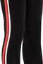 Women's Cotton Side Red Stripe Ankle Length Lycra Sports Tights -4903-4078 - 8