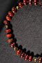 Certified Indian Agate Hematite Natural Stone Braided Design Bracelet 6 mm - 7