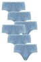 Boy's Cotton Ribbed Colorful Slip Panties 6 Pcs -220