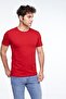 Men's Cotton Short Sleeve Colorful T-shirt - 421 - 8