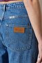 Straight Fit Straight Cut 100% Cotton Regular Waist Light Blue Jean Jeans - 7