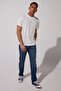 Loose Fit 100% Cotton Crew Neck White T-Shirt