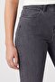 Straight Fit High Waist Straight Leg Stretch Jean Jeans - 5