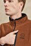 Regular Fit Normal Cut Ecru Women's Hooded Sweatshirt - 4