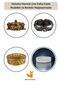 Countertop Spoon Holder Modern Countertop Spoon Holder Decorative Vertical Spoon Holder Gold Color Model 3 - 8