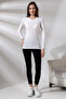 Women Compac Combed Full Lichra Long Sleeve Cycling Collar Bady - 2