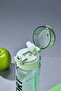 Green Polycarbonate Flask 700Ml- Sports Healthy with Straw - 2
