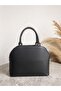 Anthracite Handbag with Tassel Detail and Strap - 3