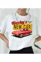 Printed Organic Cotton Oversize Cut T-Shirt