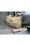 Women's Canvas Fabric Cream Color Handbag and Shoulder Bag Hsnmjn11