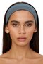 2-Piece Sports Headbands - Women & Men Yoga Makeup Face Washing Hairband Set White & Light Blue - 3